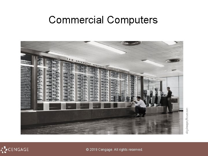 Commercial Computers © 2019 Cengage. All rights reserved. 
