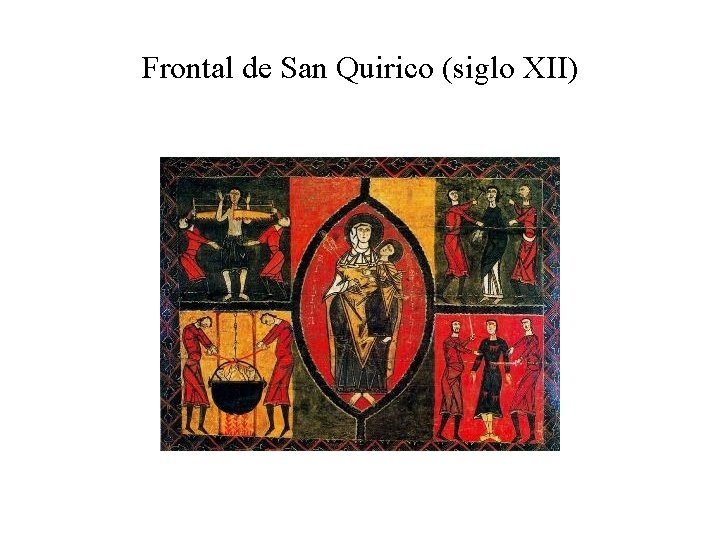 Frontal de San Quirico (siglo XII) 