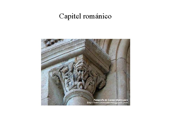 Capitel románico 