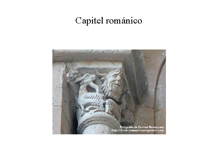 Capitel románico 