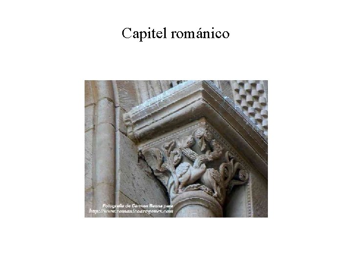 Capitel románico 
