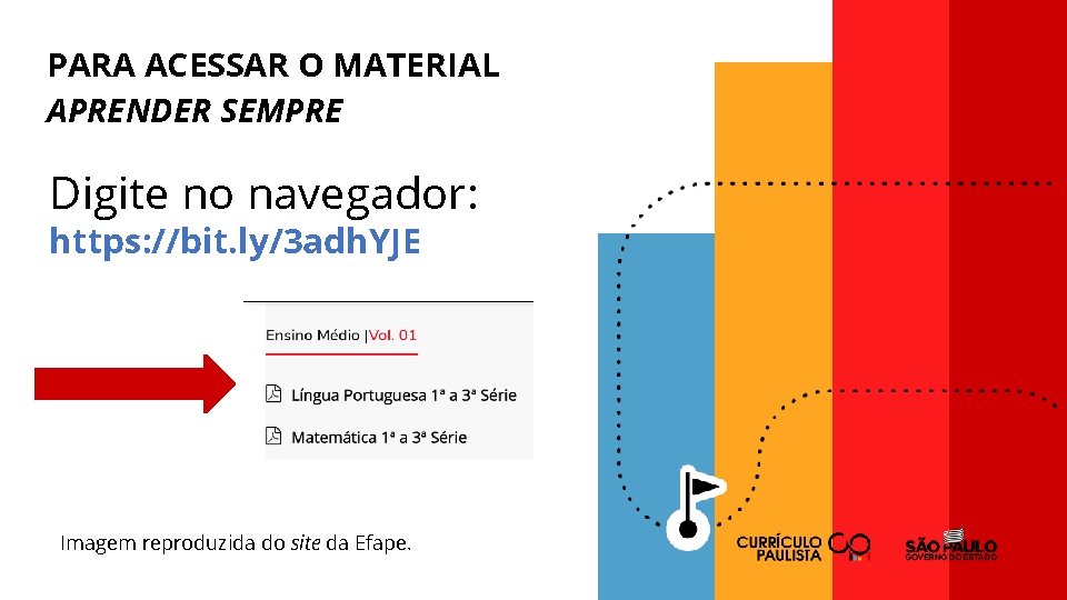 PARA ACESSAR O MATERIAL APRENDER SEMPRE Digite no navegador: https: //bit. ly/3 adh. YJE