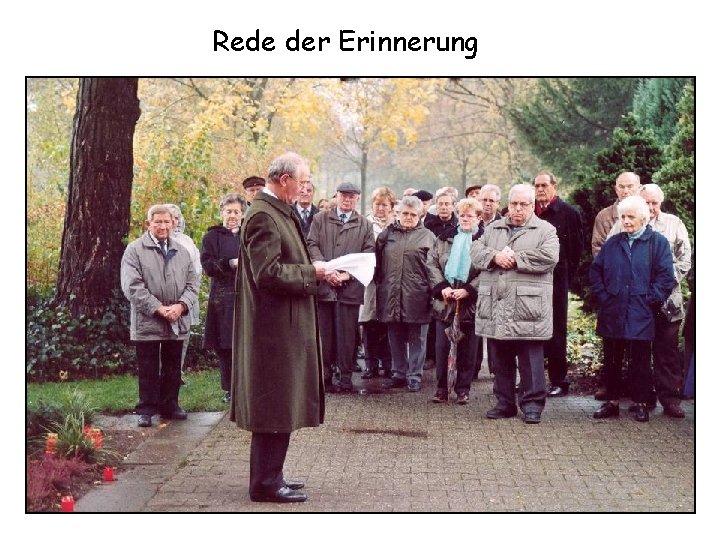 Rede der Erinnerung 