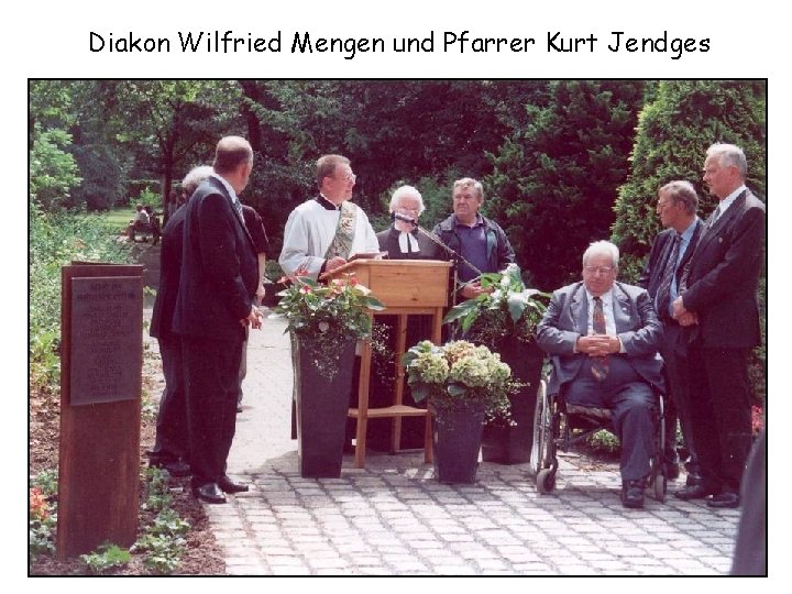 Diakon Wilfried Mengen und Pfarrer Kurt Jendges 