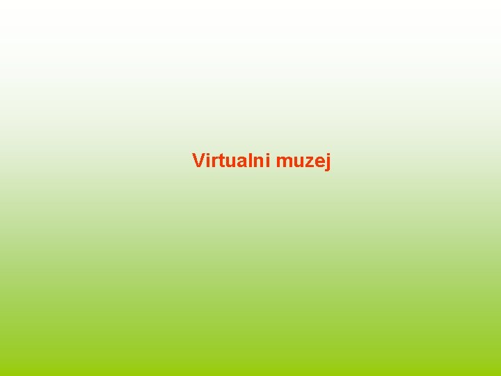 Virtualni muzej 