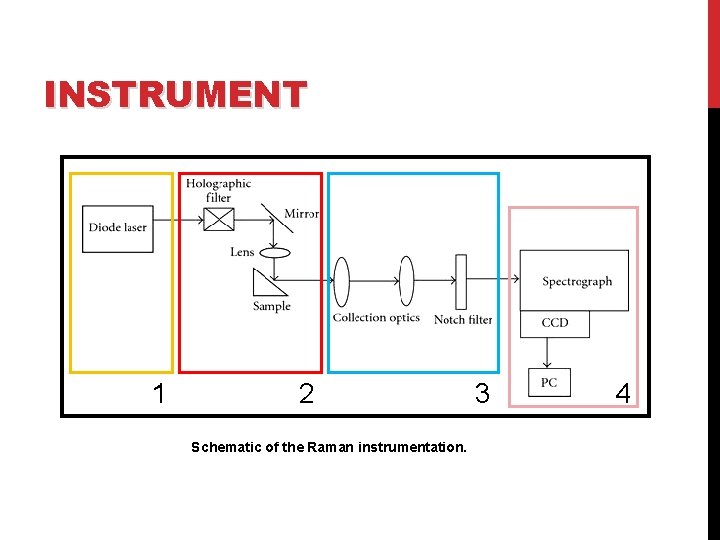 INSTRUMENT 1 2 Schematic of the Raman instrumentation. 3 4 