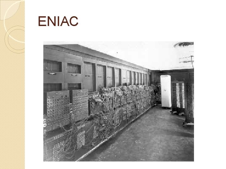 ENIAC ENIAC