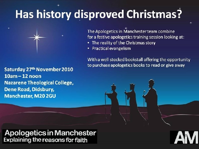 Has History Disproved Christmas? 