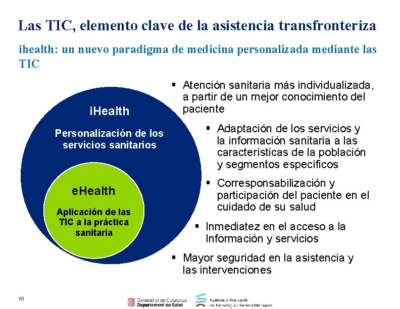 Las TIC, elemento clave de la asistencia transfronteriza ihealth: un nuevo paradigma de medicina