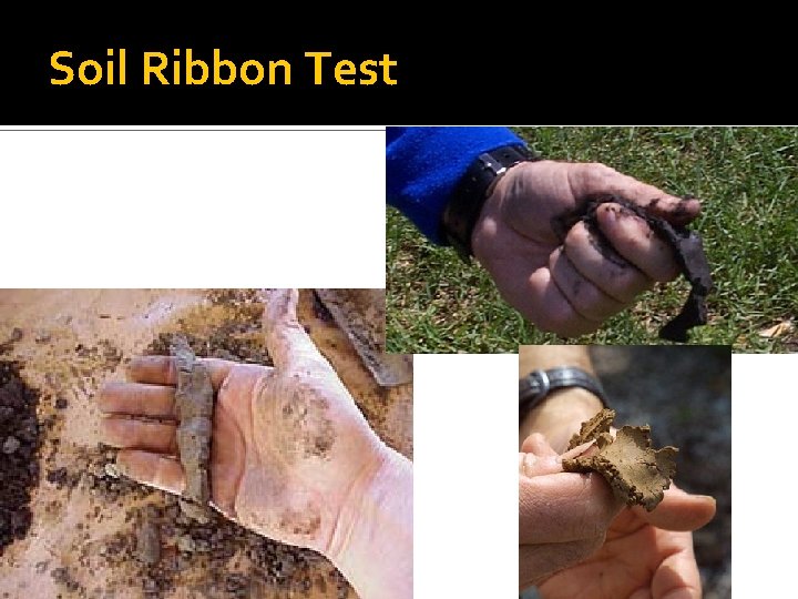 Soil Ribbon Test 