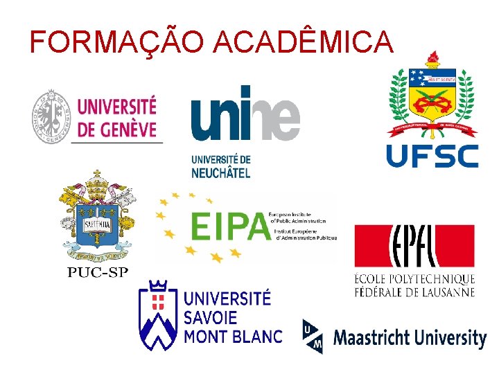 Andrea Willemin FORMAÇÃO ACADÊMICA 