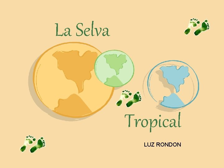 La Selva Tropical LUZ RONDON 