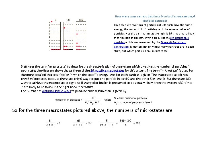 How many ways can you distribute 9 units of energy among 6 identical particles?