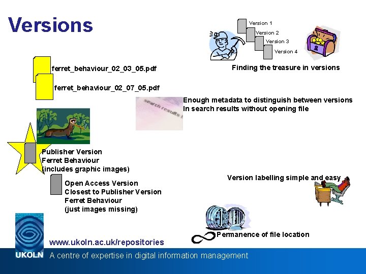 Versions Version 1 Version 2 Version 3 Version 4 ferret_behaviour_02_03_05. pdf Finding the treasure