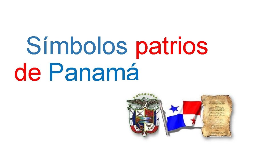 Símbolos patrios de Panamá 