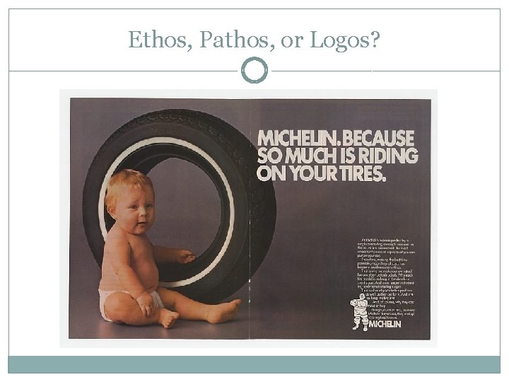 Ethos, Pathos, or Logos? 