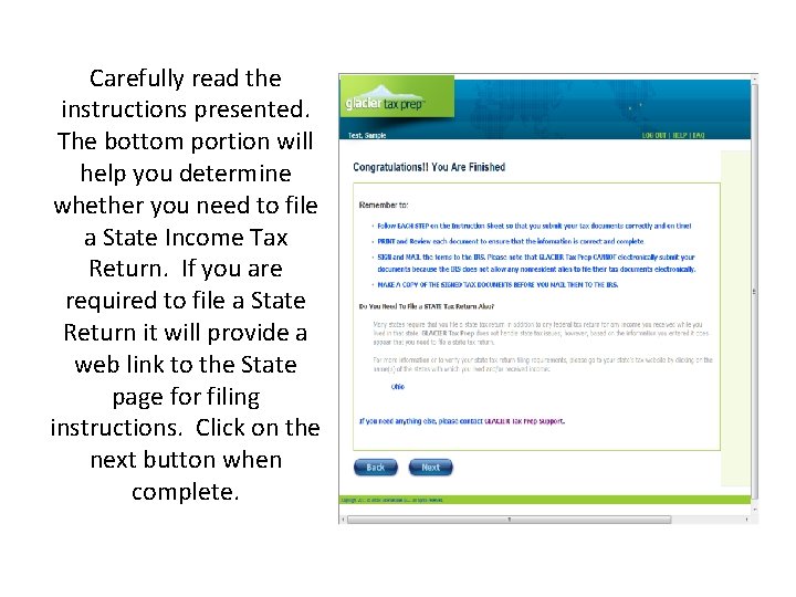 Carefully read the instructions presented. The bottom portion will help you determine whether you Carefully read the instructions presented. The bottom portion will help you determine whether you