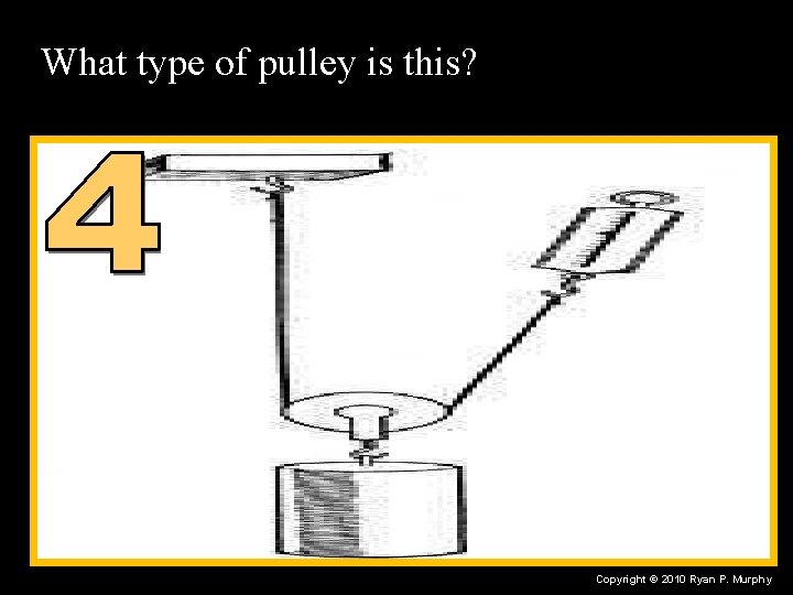 What type of pulley is this? Copyright © 2010 Ryan P. Murphy 