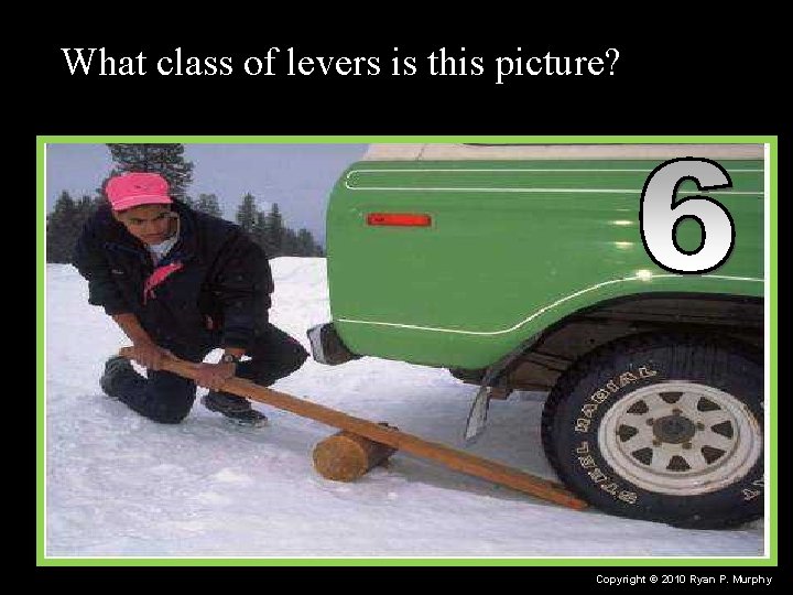 What class of levers is this picture? Copyright © 2010 Ryan P. Murphy 