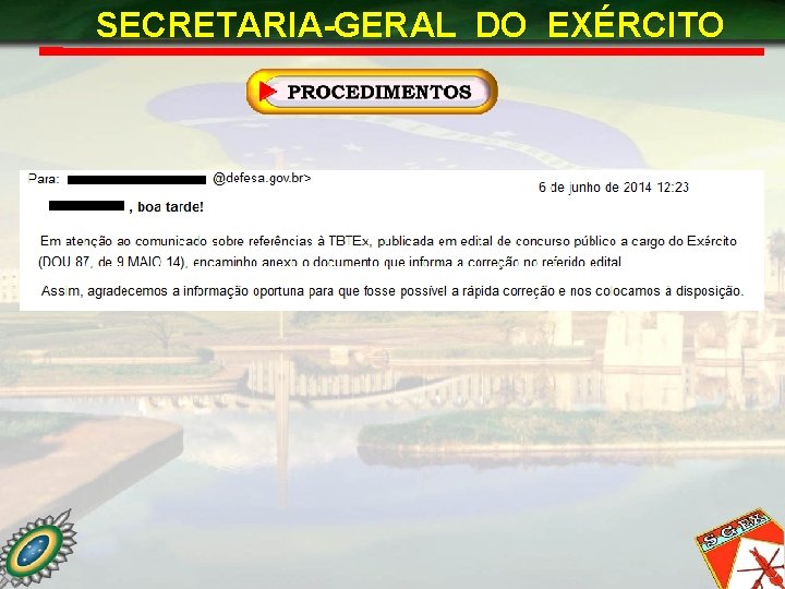 SECRETARIA-GERAL DO EXÉRCITO 