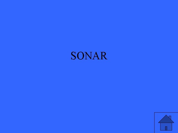 SONAR 