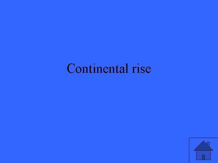 Continental rise 