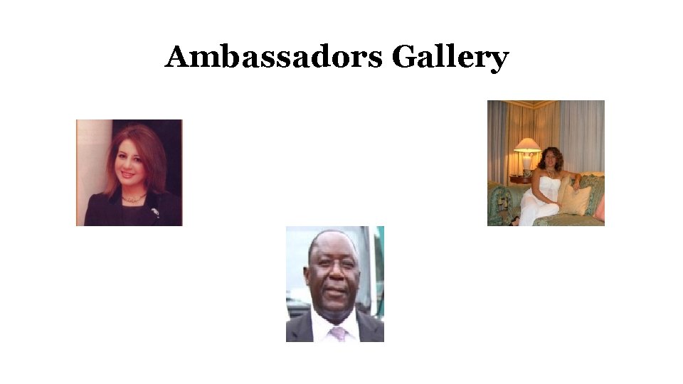 Ambassadors Gallery 