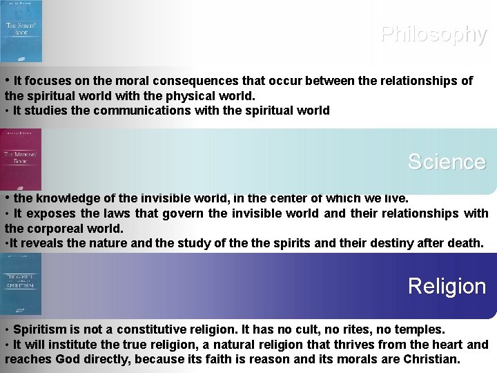 Philosophy • It focuses on the moral consequences that occur between the relationships of