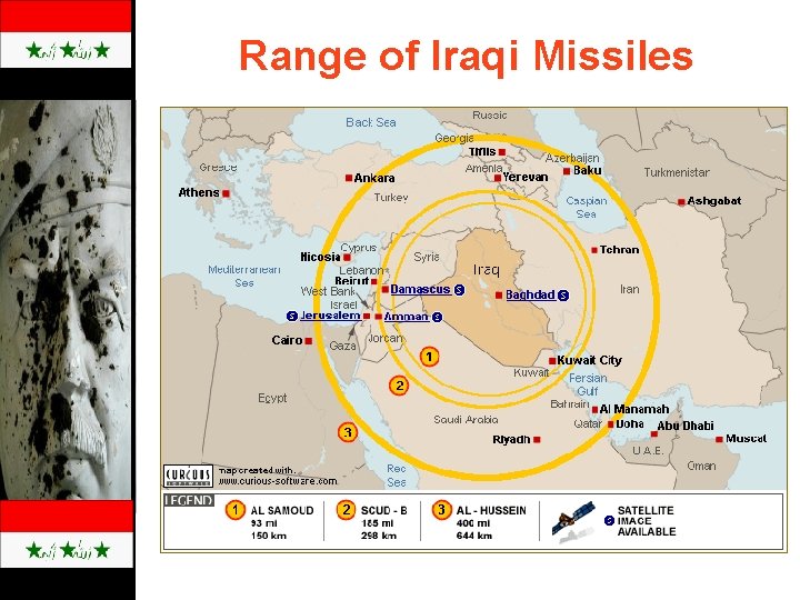 Range of Iraqi Missiles 