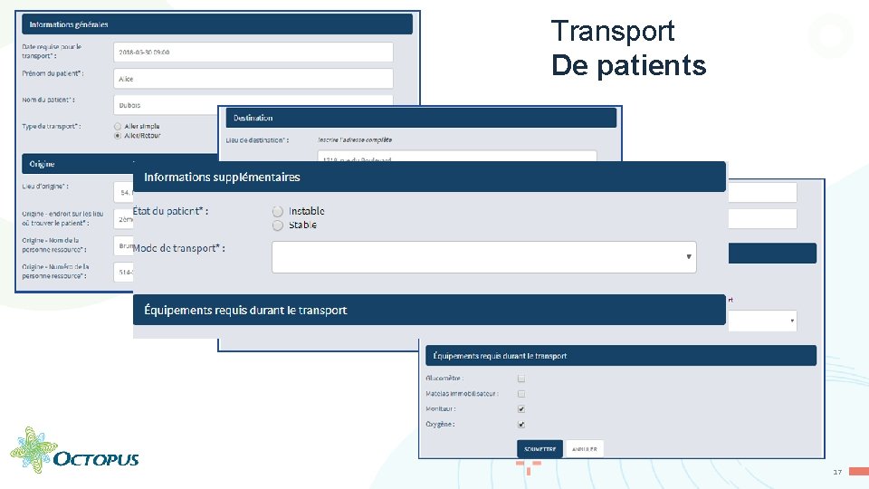 Transport De patients 17 