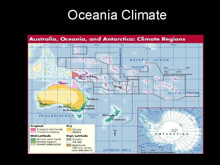 Oceania Climate 