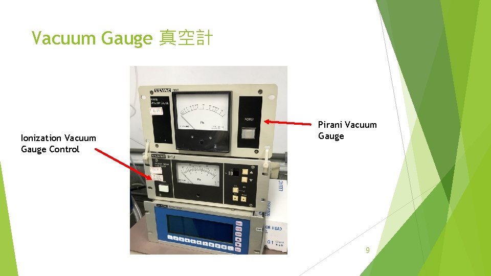 Vacuum Gauge 真空計 Ionization Vacuum Gauge Control Pirani Vacuum Gauge 9 