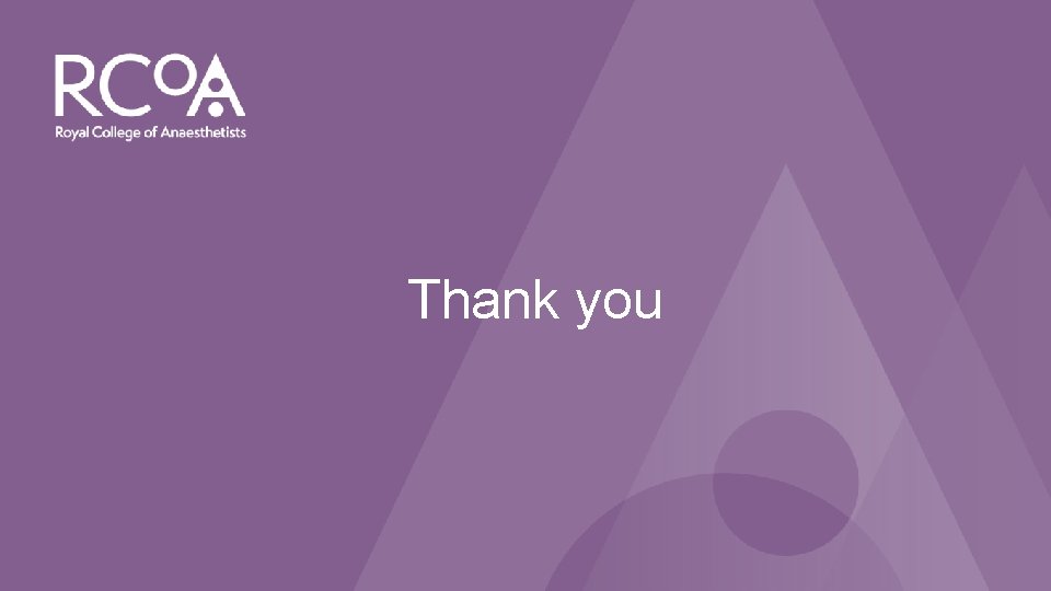 NAP 6: Perioperative Anaphylaxis Thank you 