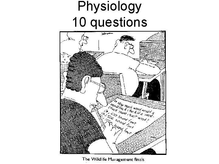 Physiology 10 questions 