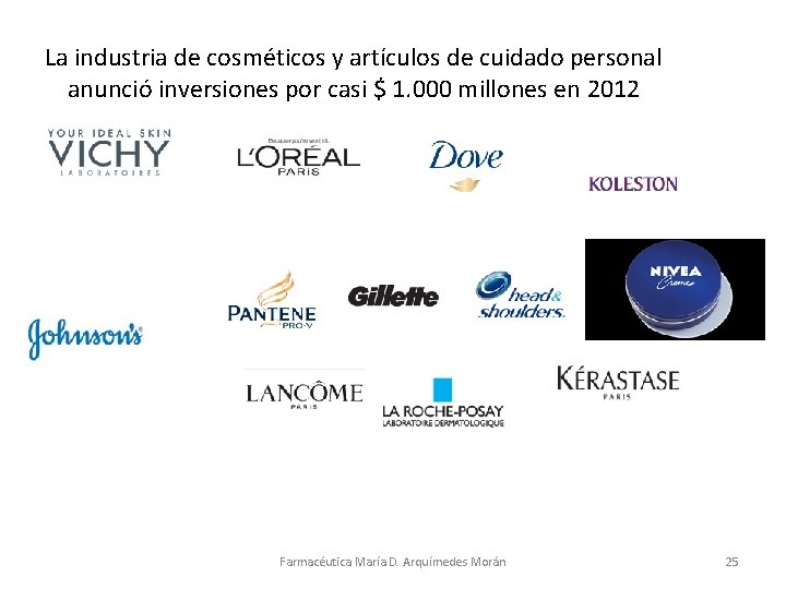 La industria de cosméticos y artículos de cuidado personal anunció inversiones por casi $