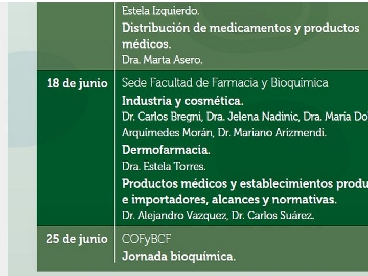 Farmacéutica María D. Arquímedes Morán 3 