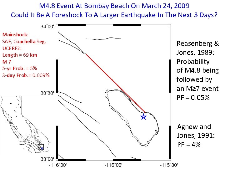 M 4. 8 Event At Bombay Beach On March 24, 2009 Could It Be