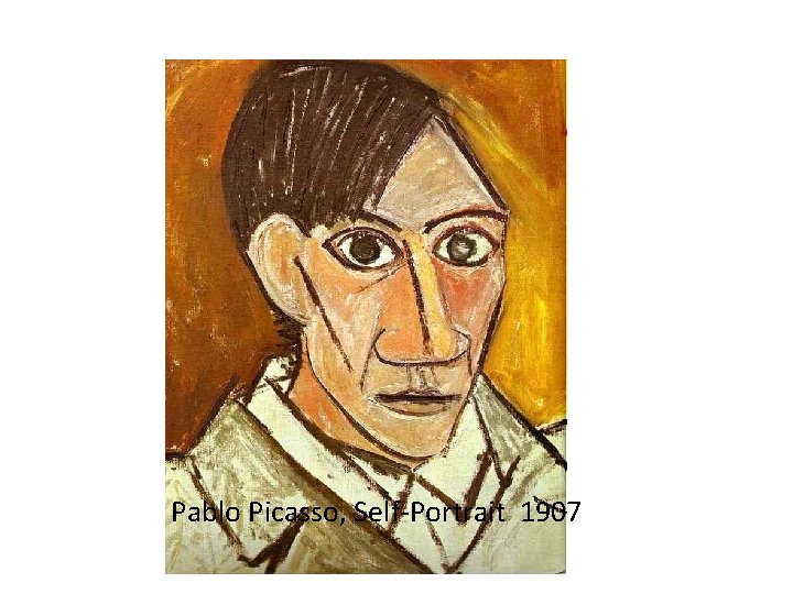 Pablo Picasso, Self-Portrait 1907 