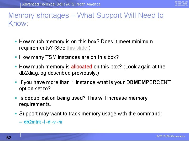 Advanced Technical Skills (ATS) North America Memory shortages – What Support Will Need to
