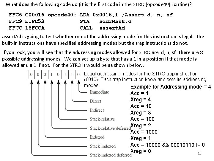 What does the following code do (it is the first code in the STRO
