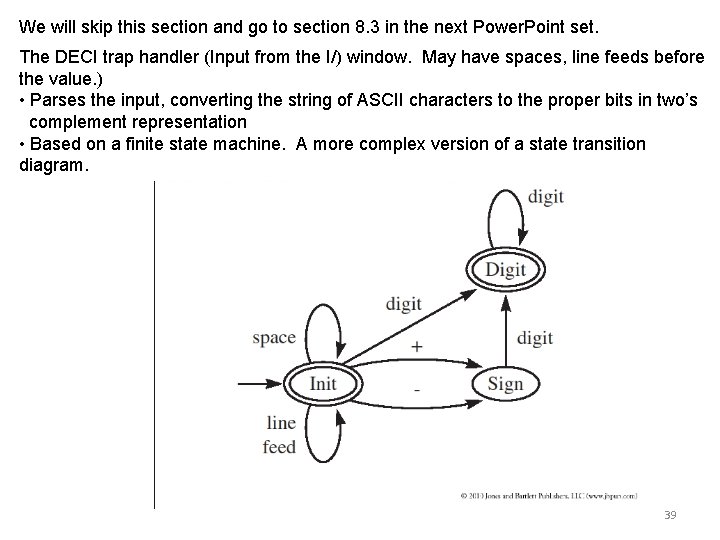 We will skip this section and go to section 8. 3 in the next