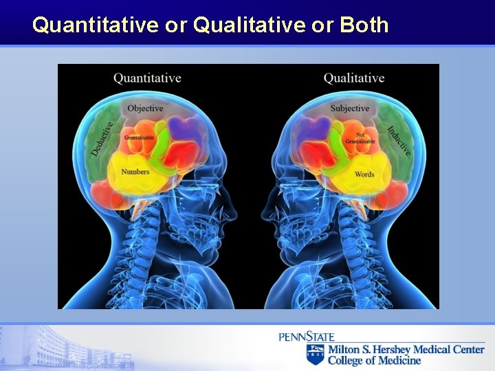 Quantitative or Qualitative or Both Quantitative or Qualitative or Both
