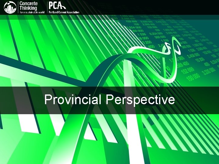 Provincial Perspective 