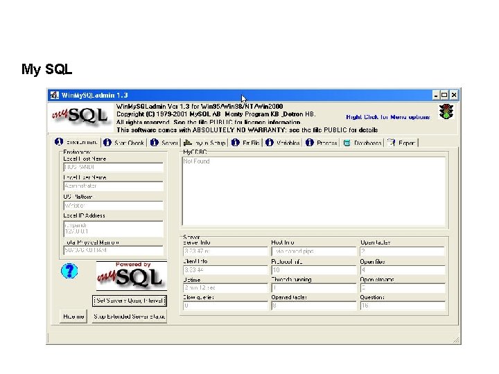 My SQL 