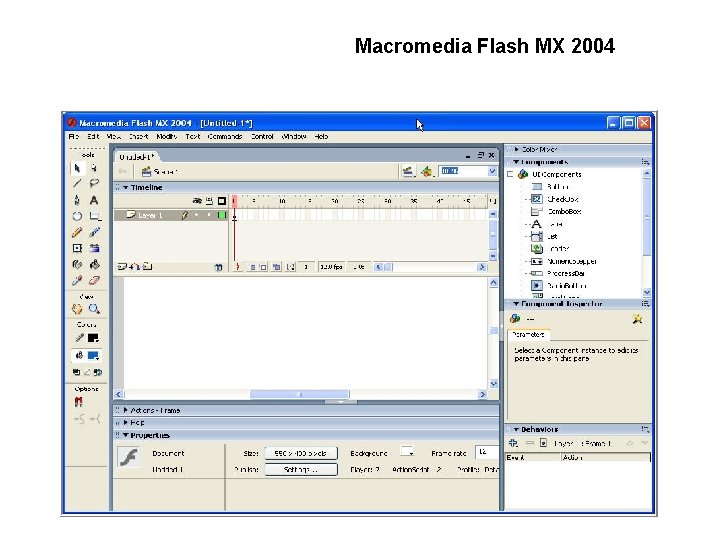 Macromedia Flash MX 2004 