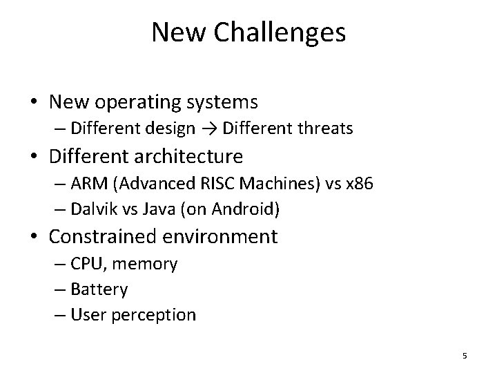 Towards a Trustworthy Android Ecosystem Yan Chen Lab