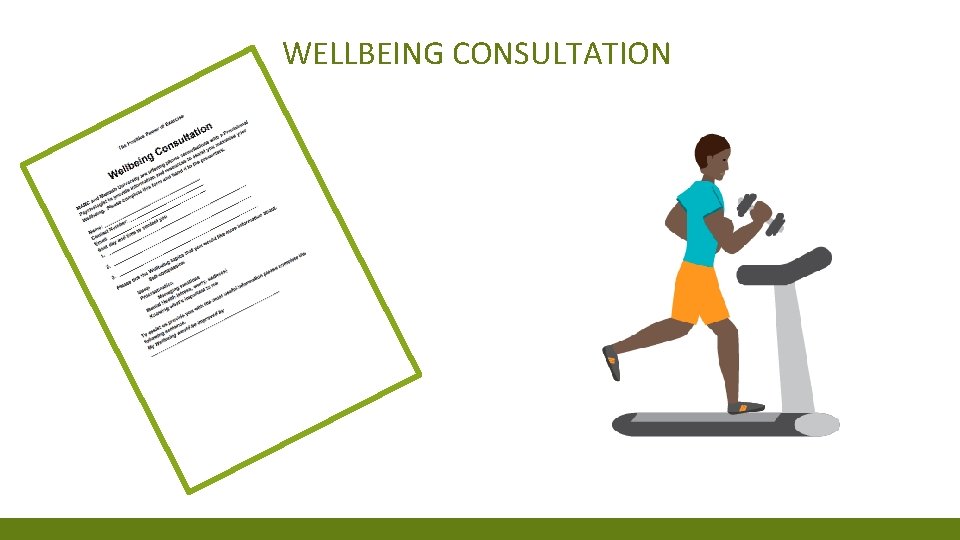 WELLBEING CONSULTATION 
