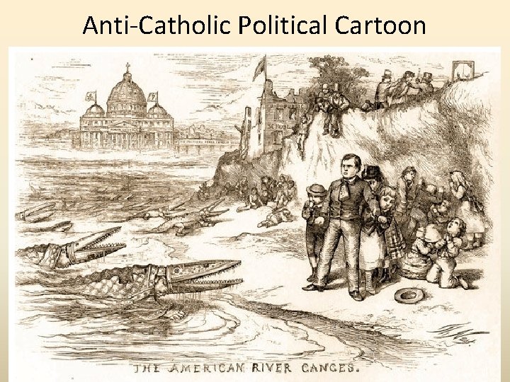 Anti-Catholic Political Cartoon 