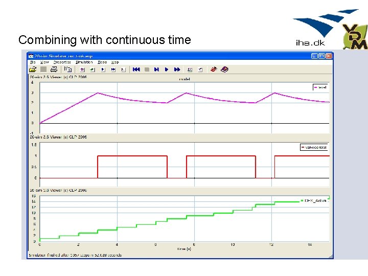 Combining with continuous time 