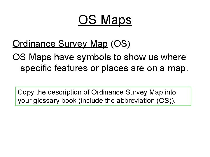Lesson 3 Lesson Objectives Develop an understanding of